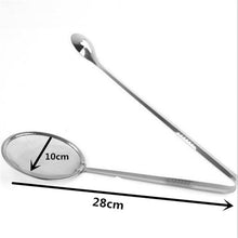 Carregar imagem no visualizador da galeria, WSOMIGO Stainless Steel Fried Food Oil Scoop Kitchen Colander Strainer Drain Oilfolder for Kitchen Accessories Cozinha Gadgets-S