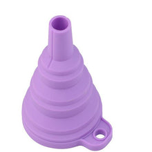 Carregar imagem no visualizador da galeria, Kitchen Accessories 1pcs Mini Silicone Foldable Funnel Hopper Kitchen Cozinha Cooking Tools Cuisine Kitchen Gadgets dishes