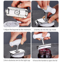 Carregar imagem no visualizador da galeria, Home Gadgets Adjustable Jar Opener Stainless Steel Bottle Opener Lid Openers Kitchen Accessories Supplies Utensilio De Cozinha