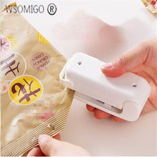 Carregar imagem no visualizador da galeria, Heat Sealer Kitchen Accessories Cozinha Gadget Mini Pocket Home Sealing Machine Kitchen Tool Vacuum Bag Clips Snack Bag Sealer-S