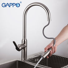 Carregar imagem no visualizador da galeria, GAPPO pull out kitchen faucets stainless steel faucet mixer water tap Water Sink taps crane bathroom torneira para cozinha