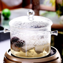 Carregar imagem no visualizador da galeria, Creative Soup Pot Resistant Transparent Glass Cooker Salad Instant Noodle Bowl Handmade Saucepan Stovetop Cooking Tools Kitchen
