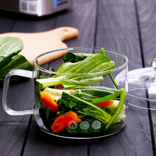 Carregar imagem no visualizador da galeria, Glass Bowl Furnace Top Pot Instant Noodle Cooker Kitchen Accessories Canned Salad Maker Cooking Tool Saucepan Household Cookware
