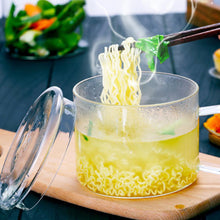 Carregar imagem no visualizador da galeria, Glass Bowl Furnace Top Pot Instant Noodle Cooker Kitchen Accessories Canned Salad Maker Cooking Tool Saucepan Household Cookware
