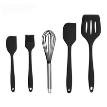 Carregar imagem no visualizador da galeria, Heat Resistant Non-stick Kitchen Silicone Cooking Utensils Set Turner Whisk Spatula Food Brush Non-stick Kitchen Tools Cooking
