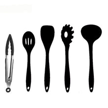 Carregar imagem no visualizador da galeria, Heat Resistant Non-stick Kitchen Silicone Cooking Utensils Set Turner Whisk Spatula Food Brush Non-stick Kitchen Tools Cooking
