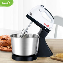 Carregar imagem no visualizador da galeria, saengQ 7 Speed Electric Food Mixer Table Stand Cake Dough Mixer Handheld Egg Beater Blender Baking Whipping Cream Machine
