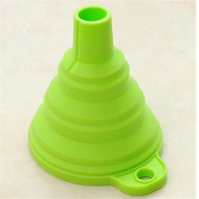 Carregar imagem no visualizador da galeria, Kitchen  Accessories 1pcs Mini Silicone Foldable Funnel Hopper Kitchen Cozinha Cooking Tools Cuisine  Kitchen Gadgets dishes
