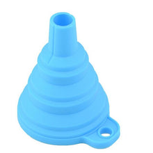 Carregar imagem no visualizador da galeria, Kitchen  Accessories 1pcs Mini Silicone Foldable Funnel Hopper Kitchen Cozinha Cooking Tools Cuisine  Kitchen Gadgets dishes
