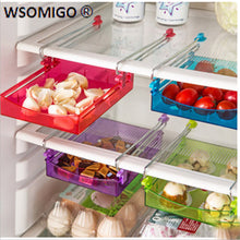 Carregar imagem no visualizador da galeria, Acessórios de cozinha Caixa de Rack de Armazenamento de Camada de Partição para Geladeira Utensílios de cozinha Caixa de Armazenamento de Frutas e Legumes Fresco Cozinha-S
