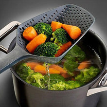 Carregar imagem no visualizador da galeria, Wholesale Super Convenient Strainer Scoop Colander gadgets Drain Veggies water Scoop cozinha gadget kitchen Accessories
