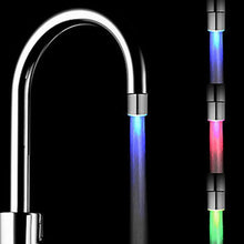 Carregar imagem no visualizador da galeria, Torneira para Cozinha Temperature Sensor LED Kitchen Faucet Glow  Kitchen Tap torneira para cozinha Temperature Sensor Light Water Faucet kitchen Bathroom grifo cocina
