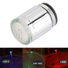 Carregar imagem no visualizador da galeria, Torneira para Cozinha Temperature Sensor LED Kitchen Faucet Glow  Kitchen Tap torneira para cozinha Temperature Sensor Light Water Faucet kitchen Bathroom grifo cocina
