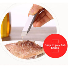 Carregar imagem no visualizador da galeria, Thickening Hair Clipper Stainless Steel Tongs Chicken Hair Fish Bones Hair Clipper Tweezers Hair Removal Pliers Kitchen Gadgets
