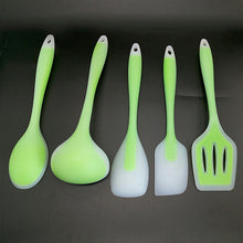 Carregar imagem no visualizador da galeria, 5 Pcs / Set Silicone Kitchen Cooking Utensil Set Heat Resistant Cooking Non-Stick Baking Tools utensilio de cozinha
